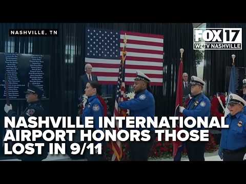 Nashville International Airport holds Sept. 11 remembrance ceremony to honor those lost