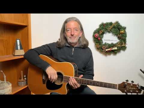 Santa Claus is Coming to Town beginner guitar lesson and play along