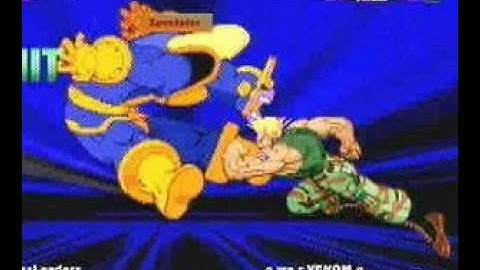 MvC2: Guile Combo Throw to Offscreen Crossfire [LIVE AUDIO]