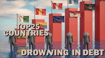 Top 25 Countries Drowning in Debt (Global Debt Crisis Explained)