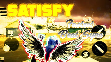 Satisfy ll Fast beat sync montage ll Cod mobile