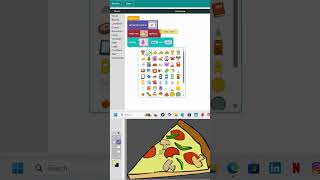 The Easy Way to Make Your Own Pizza Sprites 🍕 #codeorg #codingforkids