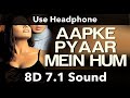 Aapke Pyaar Mein Hum |  8D 7.1 | - Raaz | Dino Morea & Malini Sharma | Bipasha Basu | Alka Yagnik
