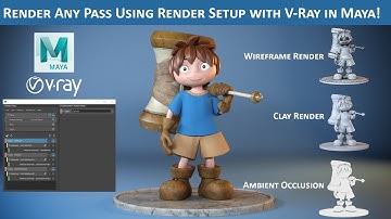 Create Render Layers with Render Setup in Maya with V-Ray