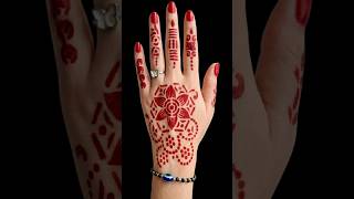 Back & Front Hand Bridal Henna Hack Design for Bride | Simple easy Stylist Wedding Mehndi #mehndi