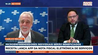 Carlos Melles | Receita lança app da nota fiscal eletrônica