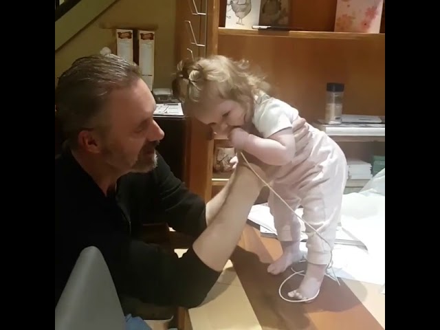 Dr. Jordan Peterson plays with his grand daughter. - YouTube