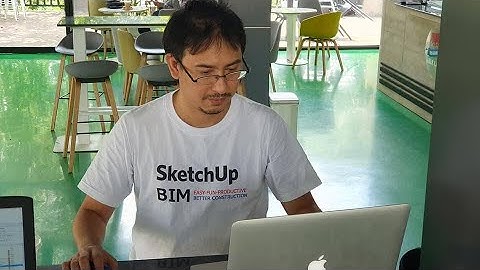 บันทึกสอนสด พื้นฐาน SketchUp BIM - ตอนที่ 3 - ASSEMBLY