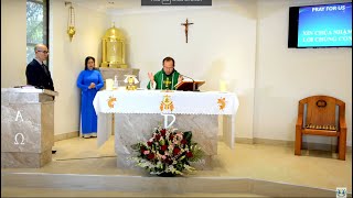 Thánh Lễ CHÚA NHẬT 18 THƯỜNG NIÊN, NĂM A Ngày 02.8.2020 lúc 11:00 Am