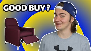 IS THE CHEAPEST RECLINER FROM IKEA A GOOD BUY ??