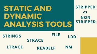 [PRACTICAL]Static And Dynamic Analysis Tools. Stripped vs Non-Stripped Elf[HINDI]