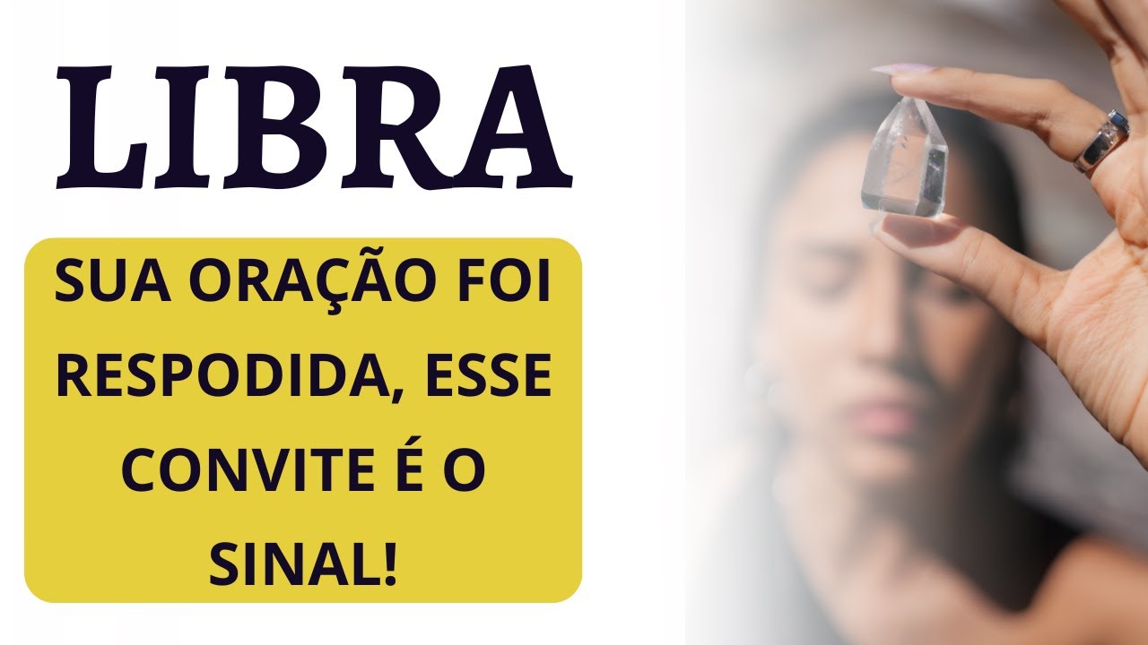 LIBRA♎️-ACEITE ESTE CONVITE QUE SERÁ FEITO// UM INÍCIO FORTE E PROMISSOR DE MUITA REALIZAÇÃO CHEGOU.