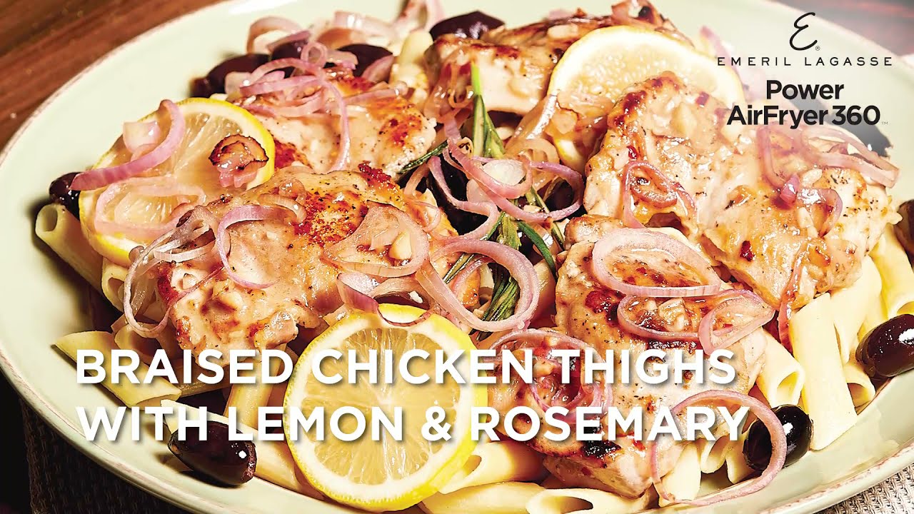 how do you cook chicken thighs emeril lagasse