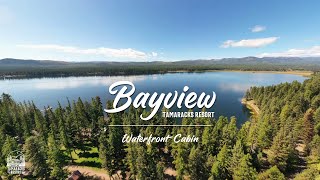 Bayview Cabin   Tamaracks Resort Seeley Lake Montana