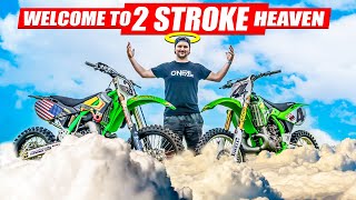 Prize Winning Dirt Bikes at Worlds Coolest 2 Stroke Event!