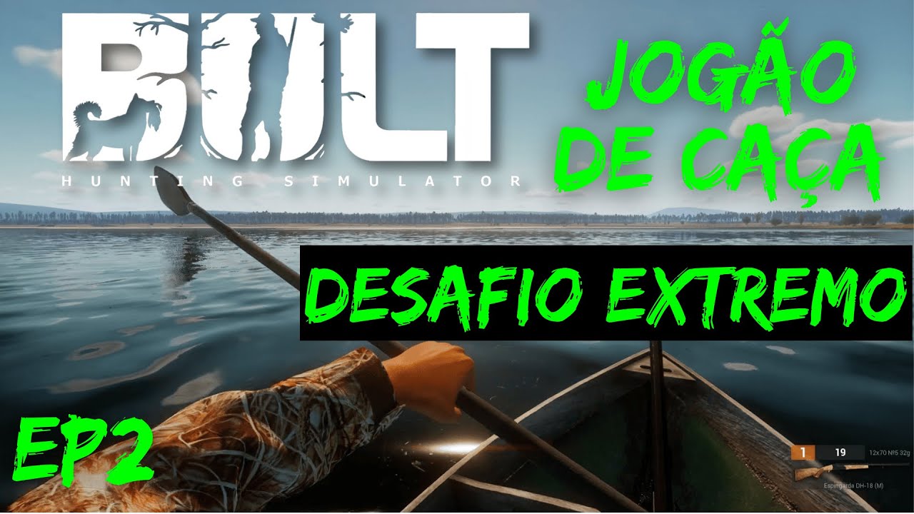 ESSE JOGO DE CAÇA DE AVES É ULTRARREALISTA  E ME DEIXOU IMPRESSIONADO - BULT HUNTING SIMULATOR