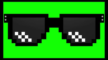 2D Glasses Animated Element | Thug Life Goggles | 2D Green Screen Elements | 4K 60Fps. Free Download
