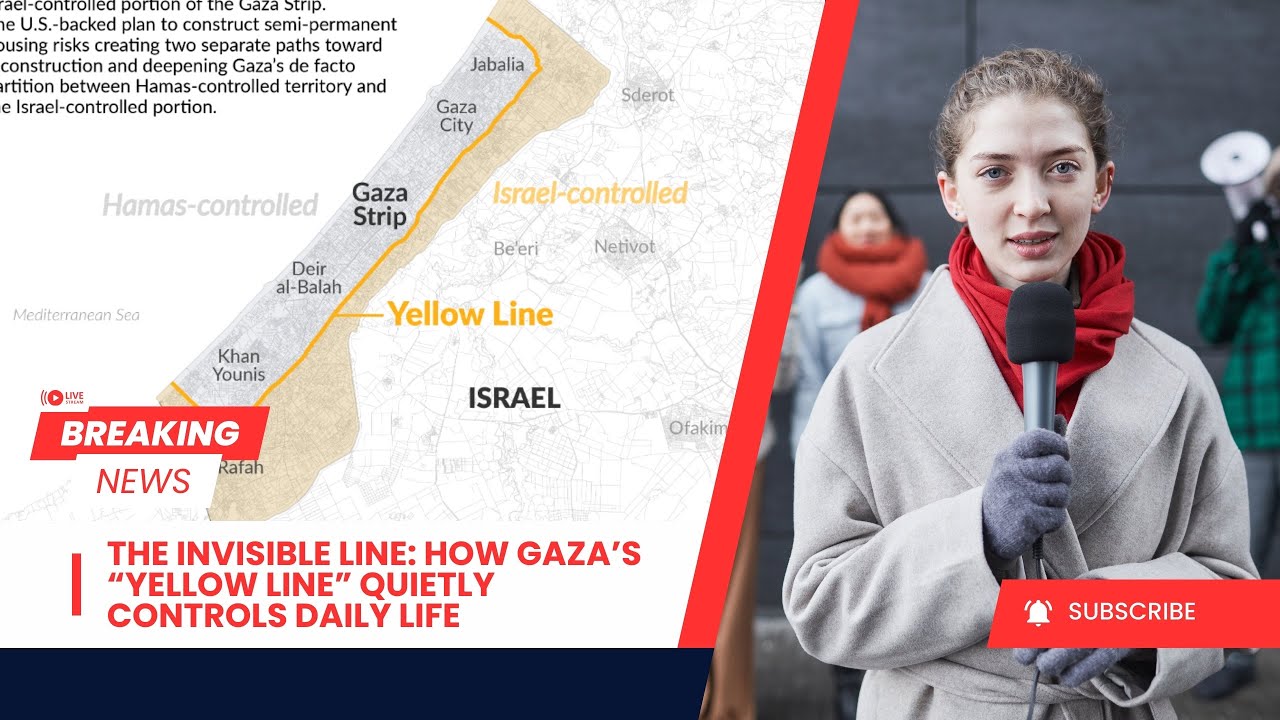 The Invisible Line: How Gaza’s “Yellow Line” Quietly Controls Daily ...