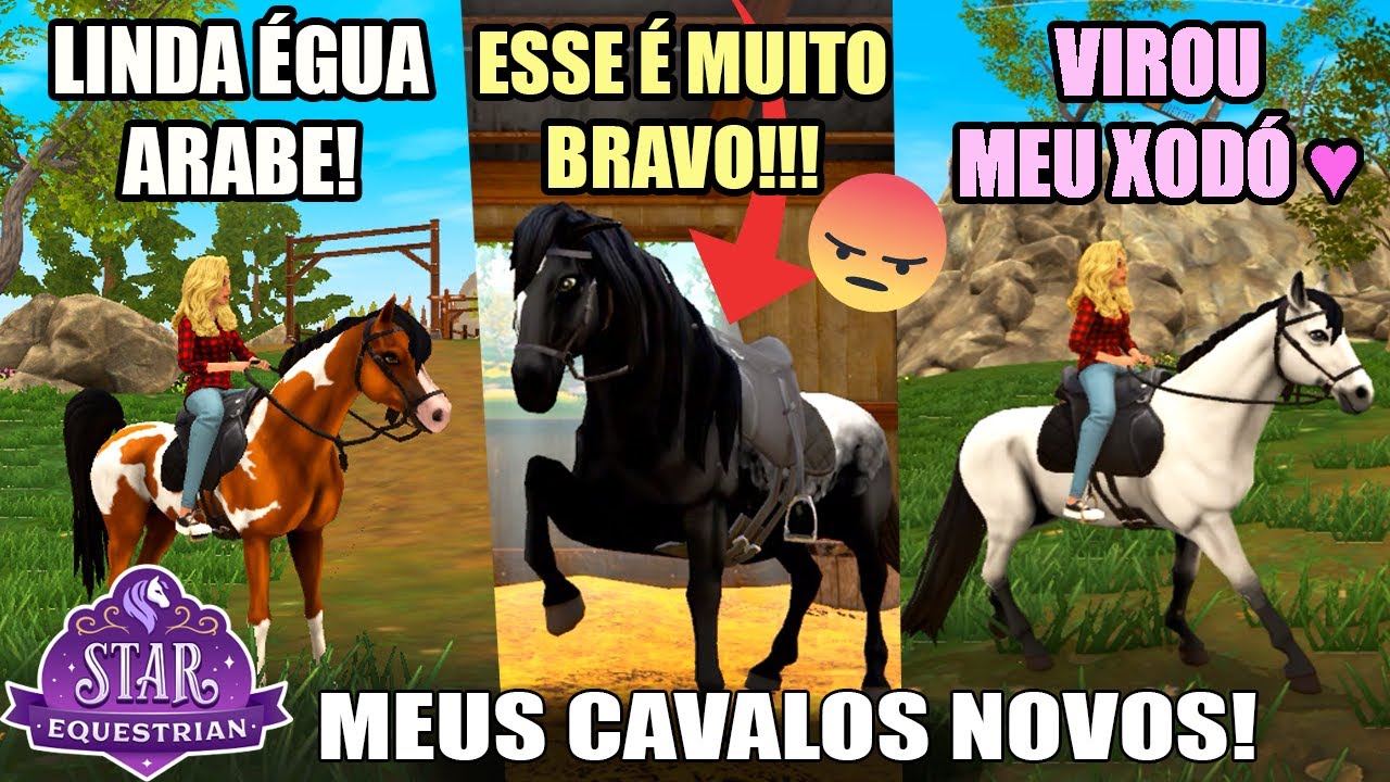 MELHOR JOGO DE CAVALO PARA CELULAR E COMPUTADOR DE GRAÇA! star equestrian 