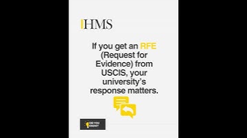 RFE - Request for Evidence