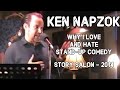 Love and hate for stand-up comedy - Ken Napzok at Story Salon