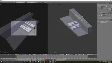 piano  time lapse in blender
