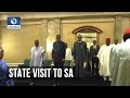 President Buhari Meets With Nigerians In S/Africa