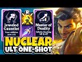 Literal One-Shot Akshan ULT: Jeweled Gauntlet + Infinite Stacking AD & AP