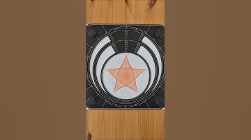 Spirograph Star 🌟 #spirograph #mathart #गणित #arte #искусство #幾何学 #geometri #太陽アート #relaxing