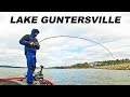 Lake GUNTERSVILLE Winter Tournament! FLW BFL for $5,000