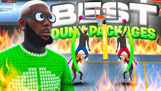 BEST DUNK ANIMATIONS 2K23!! NEVER GET BLOCKED AGAIN AND GET UNLIMITED CONTACT DUNKS!!