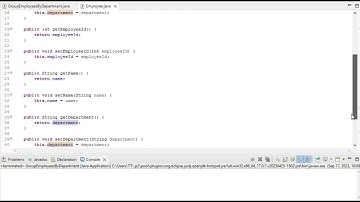Group Employees By Department using Java Stream API