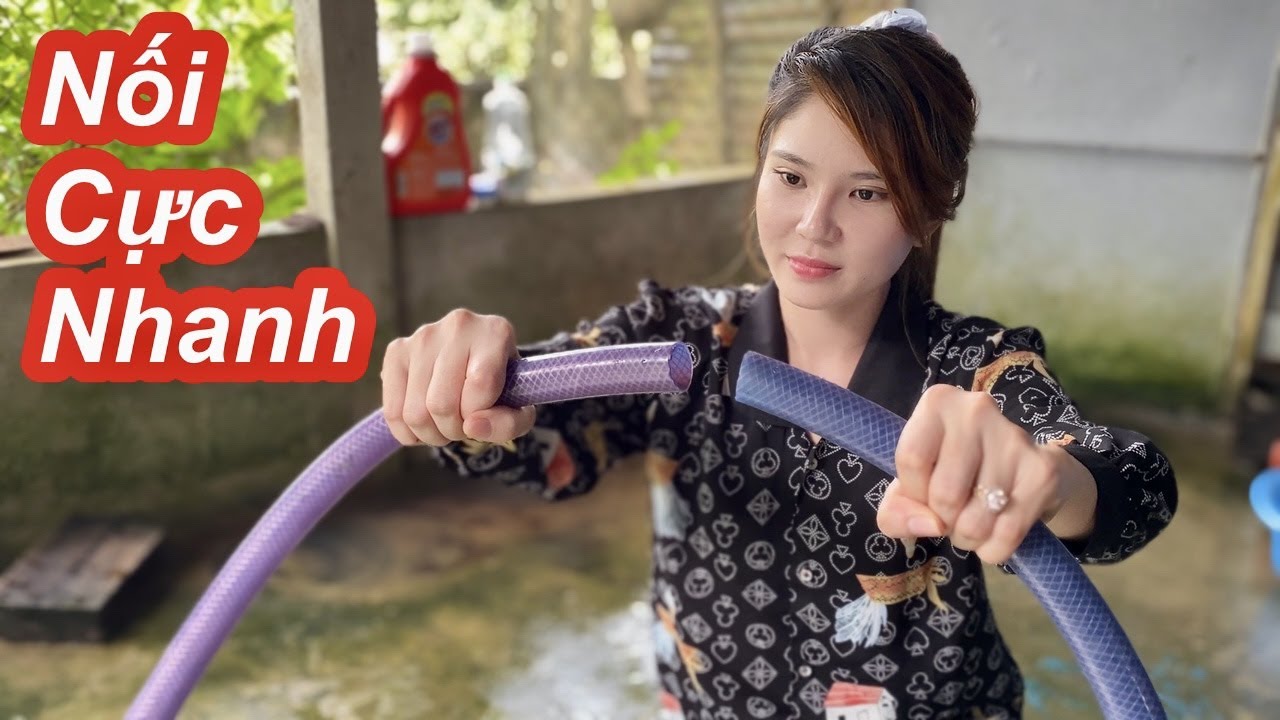 Cánh Nối Ống Nước Siêu Nhanh Không Bị Xì Phụ Nữ Cũng Làm Được