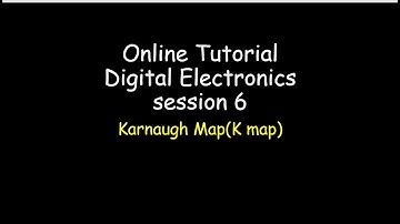 KARNAUGH MAP ( K MAP)