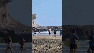 A lovely beach story 😍  Muriwai Beach ⛱️  New Zealand 🇳🇿 #youtubeshorts #youtube