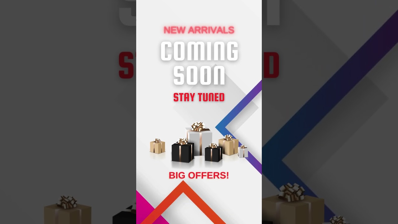 Coming Soon New Arrival Gifts  