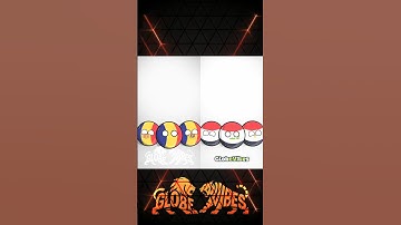 SIMILAR FLAGS💀#countryballs #globevibes #edit #shorts
