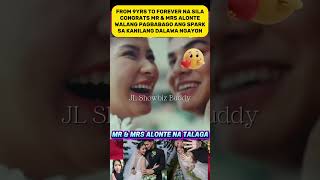 From 9yrs to forever na talaga Mr &amp; Mrs Alonte #trending #viralvideo #celebrity #shorts #wedding