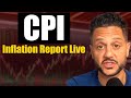 🔴 Day Trading CPI Live | Inflation Report