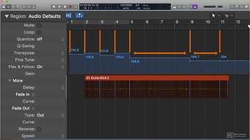 Logic Pro X 10.4 301: Smart Tempo Demystified - 5. Flex  Follow Settings