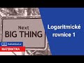 Logaritmické rovnice 1 | 18/32 Rovnice | Matematika | Onlineschool.cz