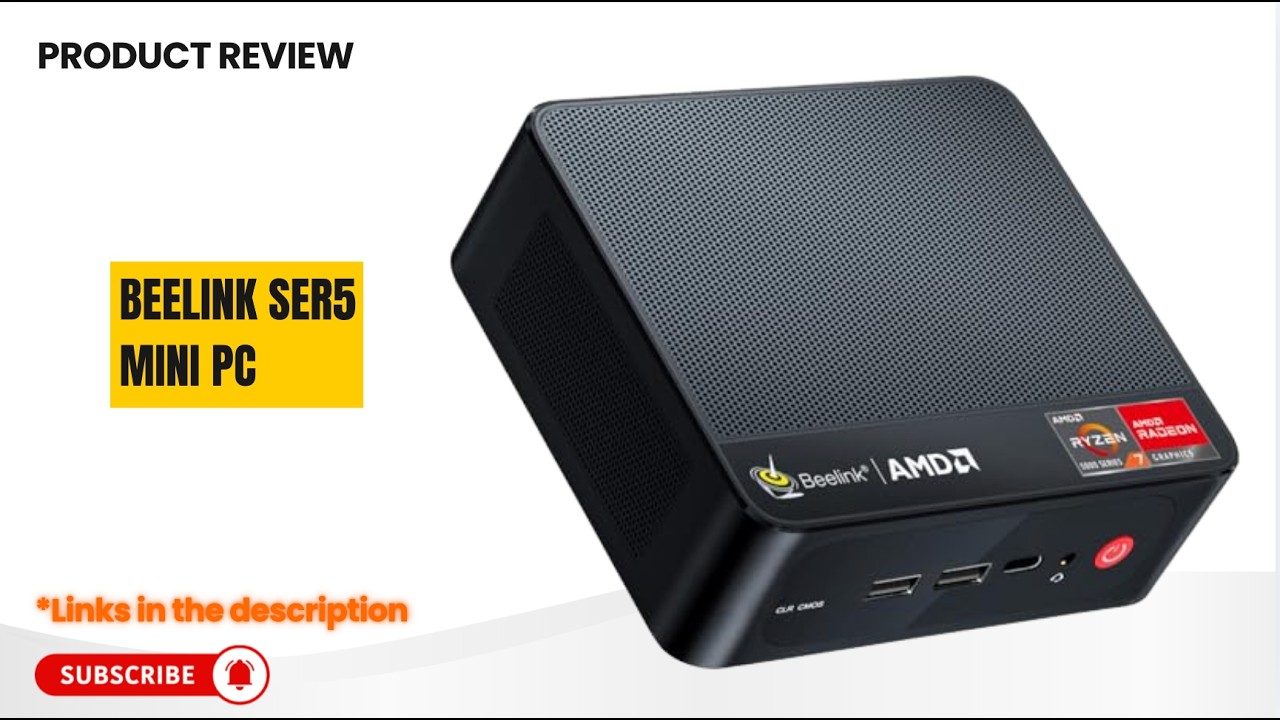 Beelink SER5 Mini PC Review 🔥 Ryzen 5 5500U, 16GB RAM, 500GB NVMe