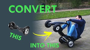 How to Convert a Hoverboard into an Electric Go Kart (Cheap and Easy)