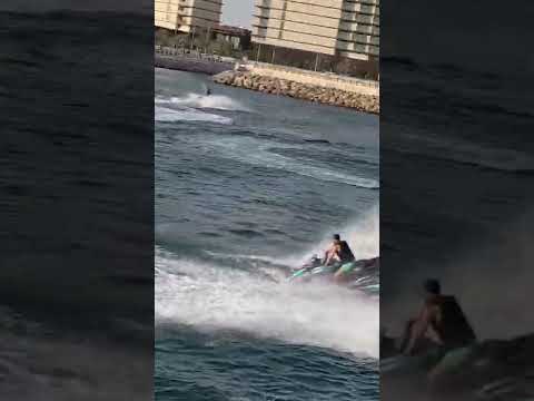 Jet ski drifting!#dubai#emirates