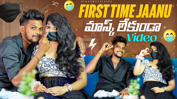 FINAL GA జాను Face చూపించింది👀 #pjrockofficial #vlog #couples