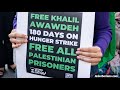 JS: Freedom for Palestinian political prisoner Khalil Awawdeh. Freedom for Palestine!