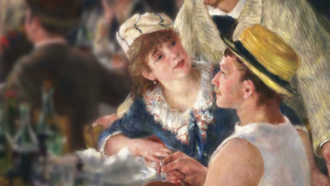 Огюст ренуар завтрак гребцов описание картины