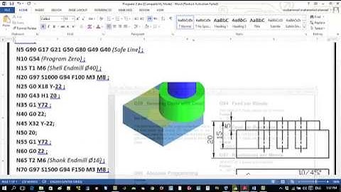 3. Feed and Speed(G94, G95, G96, G97)