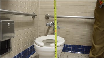 California ADA Compliance   Martin Bros Bathroom ADA Compliance Walkthrough