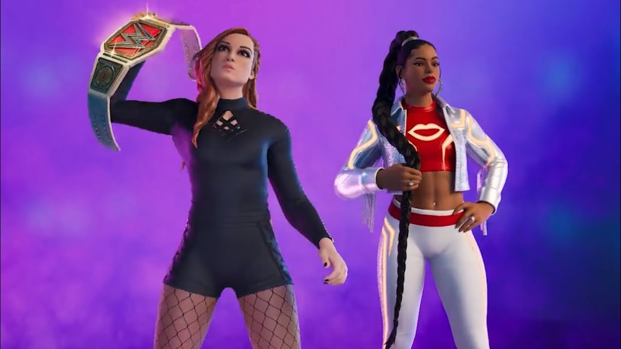 BDE Becky Lynch and Bianca Belair are in Fortnite : r/BrandonDE